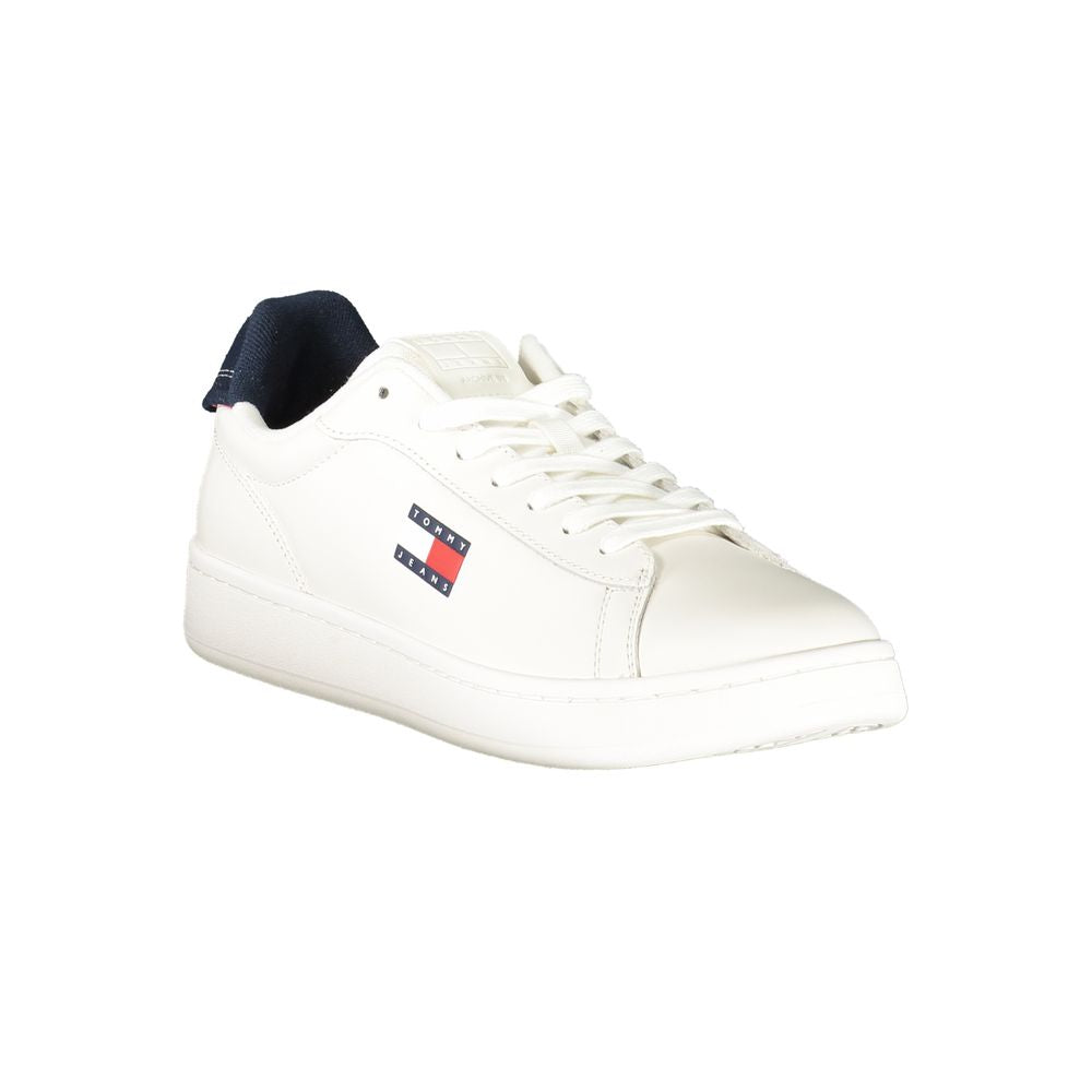 Tommy Hilfiger Weißes Leder Herren Sneaker