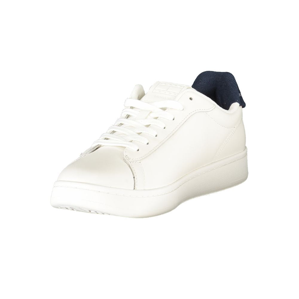 Tommy Hilfiger Weißes Leder Herren Sneaker