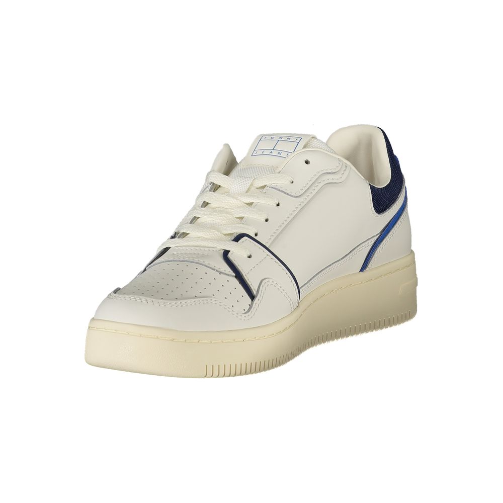 Tommy Hilfiger Weißes Leder Herren Sneaker