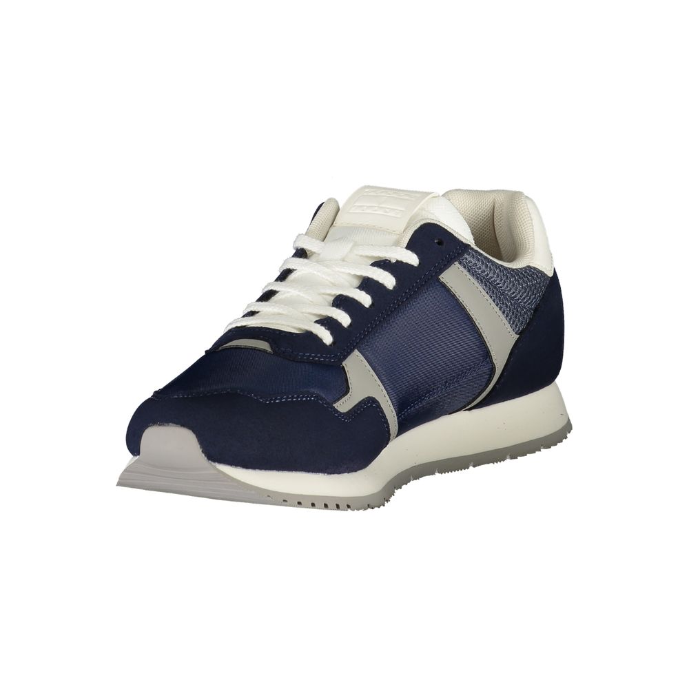 Tommy Hilfiger Blauer Polyester Herren Sneaker