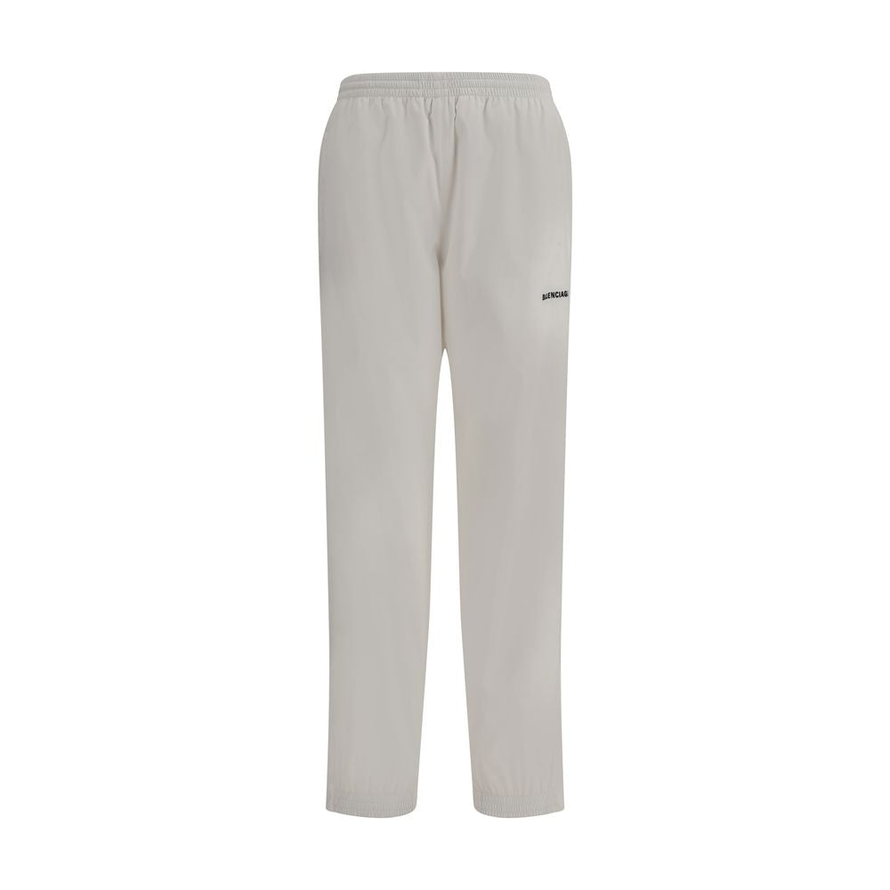 Balenciaga Weiße Polyester-Jogginghose (Trainingshose)