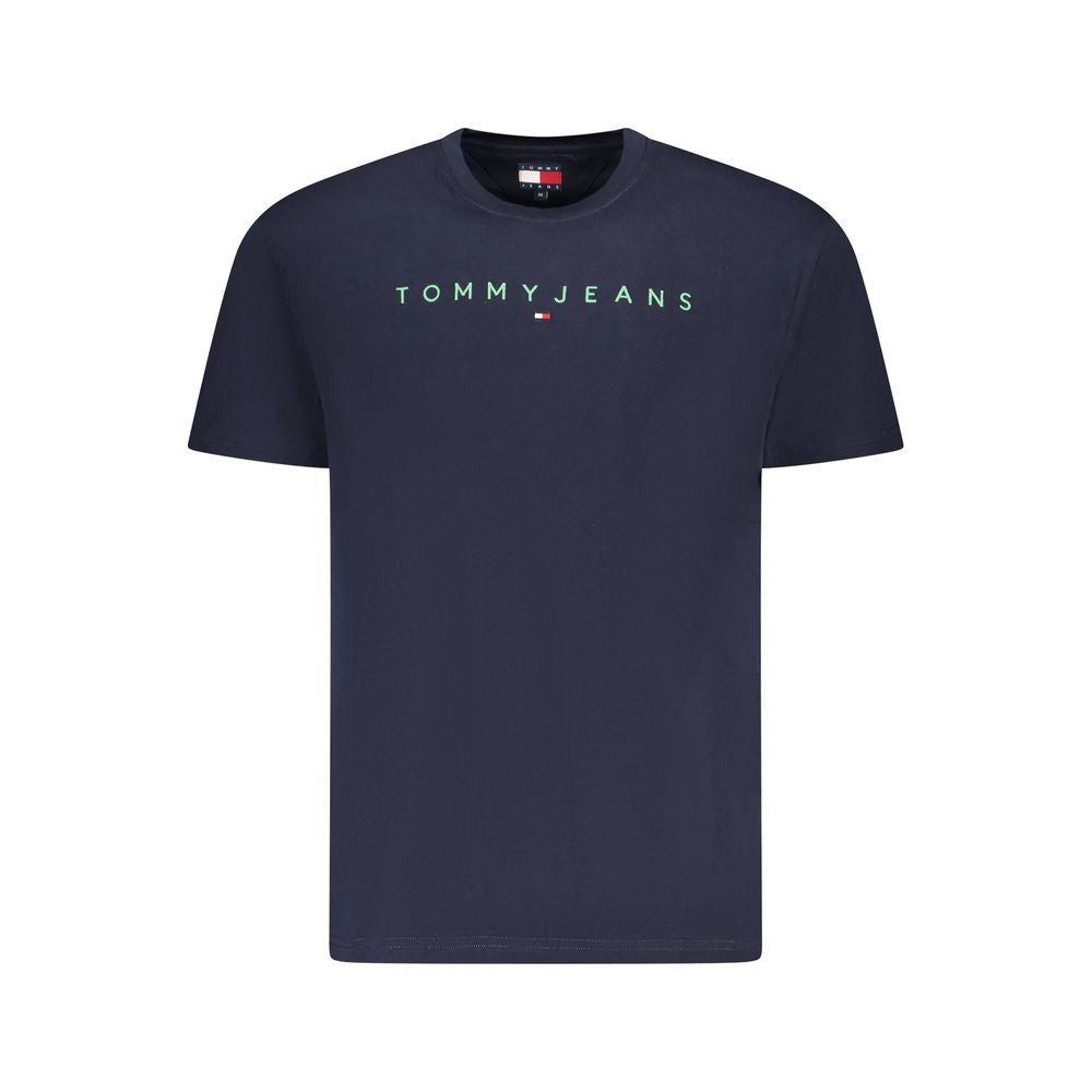Tommy Hilfiger Blau Baumwolle Männer T-Shirt
