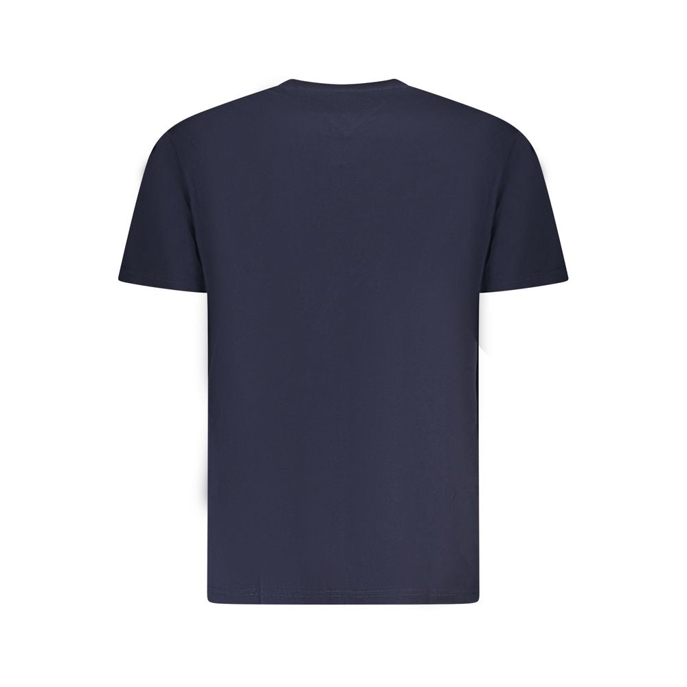 Tommy Hilfiger Blau Baumwolle Männer T-Shirt