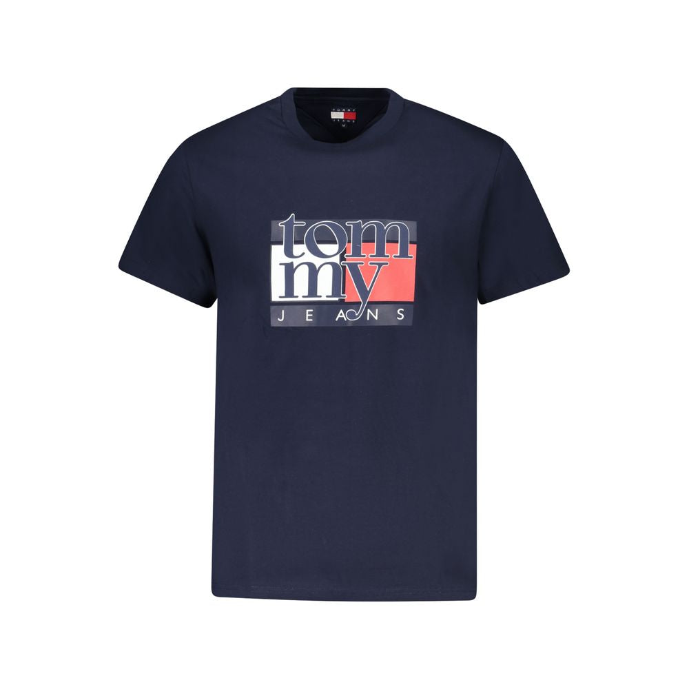 Tommy Hilfiger Blau Baumwolle Männer T-Shirt
