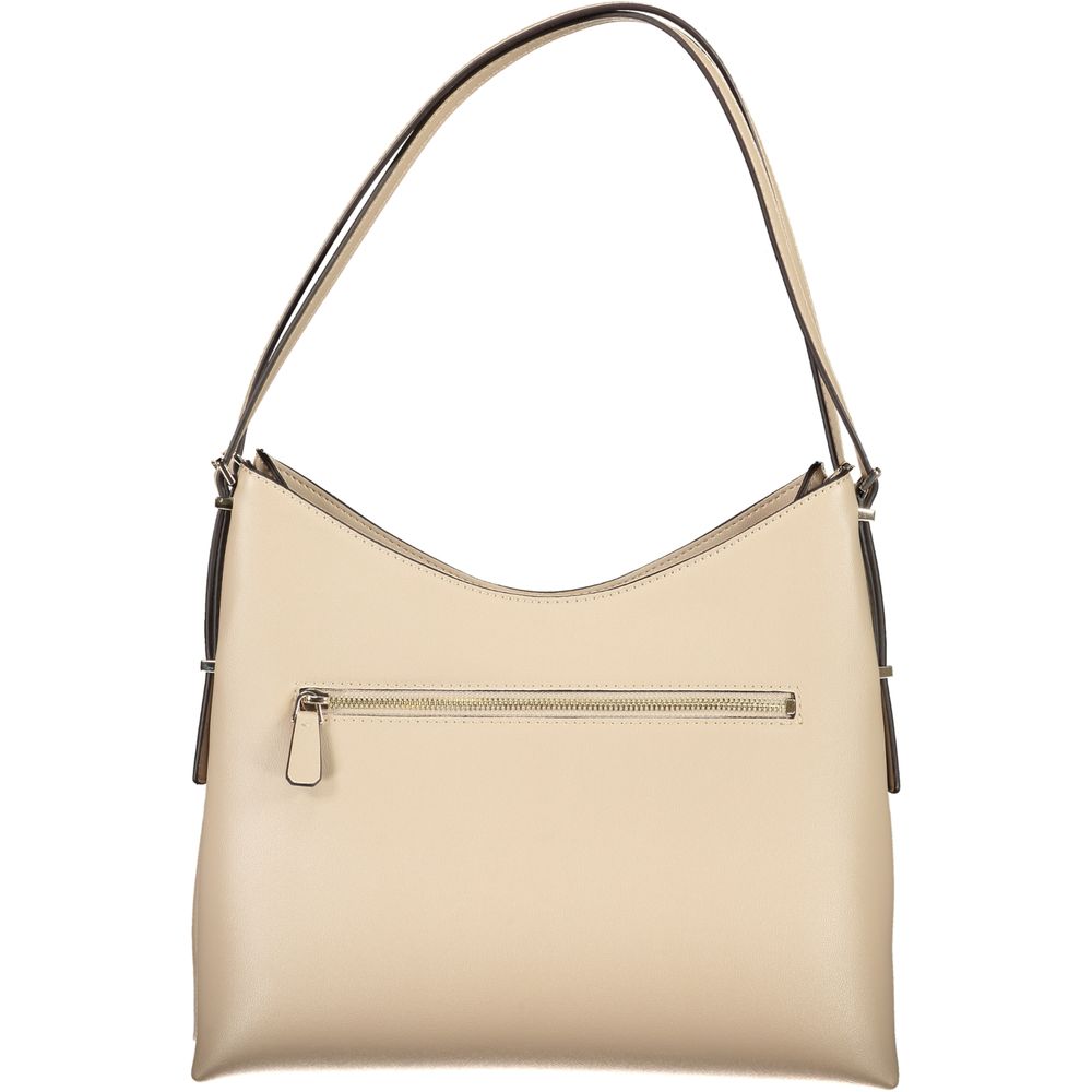 Sac à main Guess Jeans beige en polyéthylène pour femme