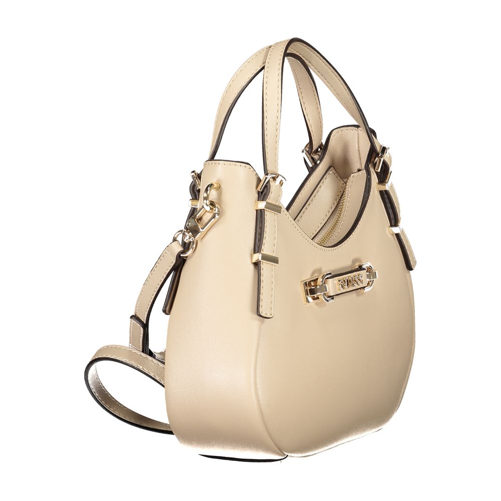 Sac à main Guess Jeans beige en polyéthylène pour femme