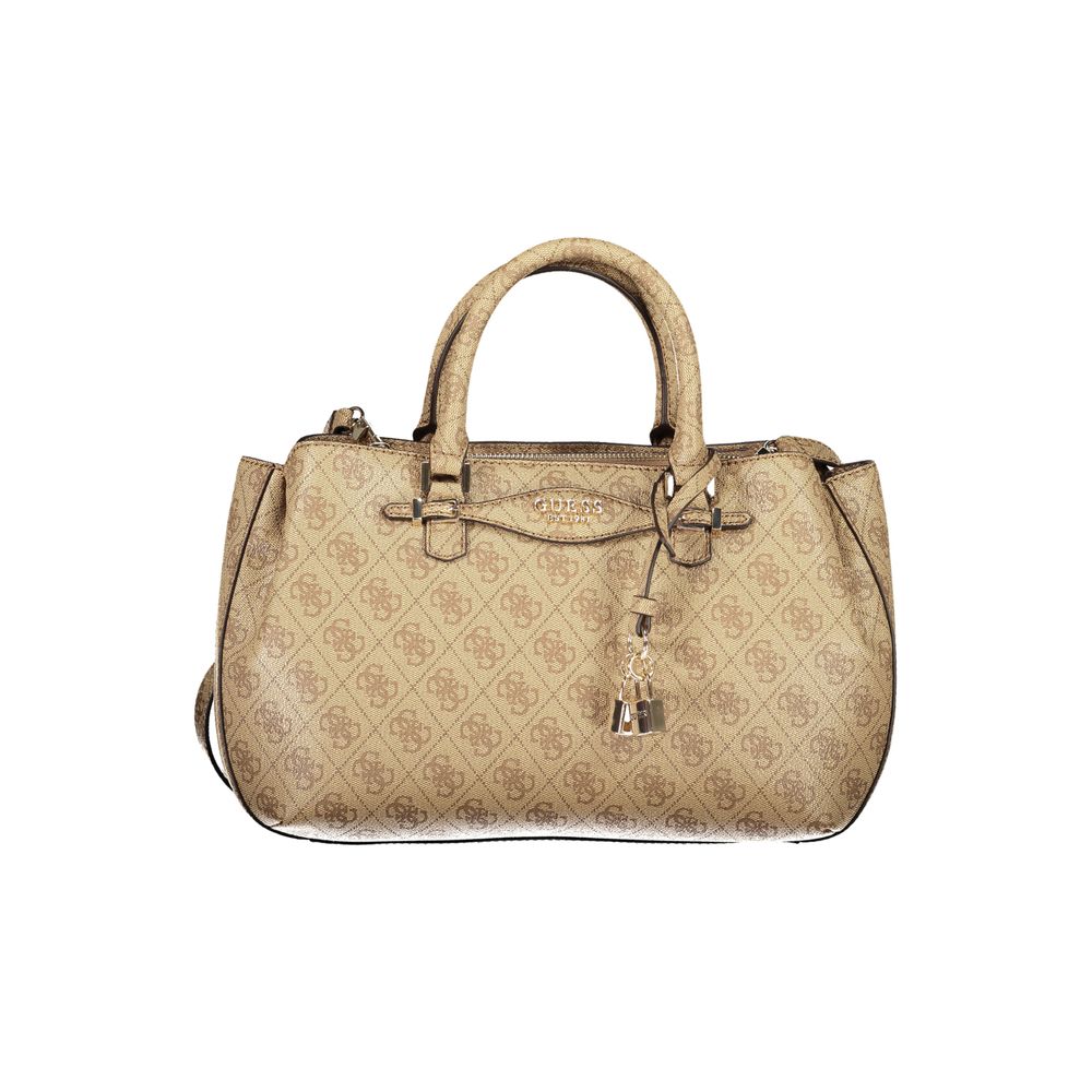 Sac à main Guess Jeans beige en polyéthylène pour femme