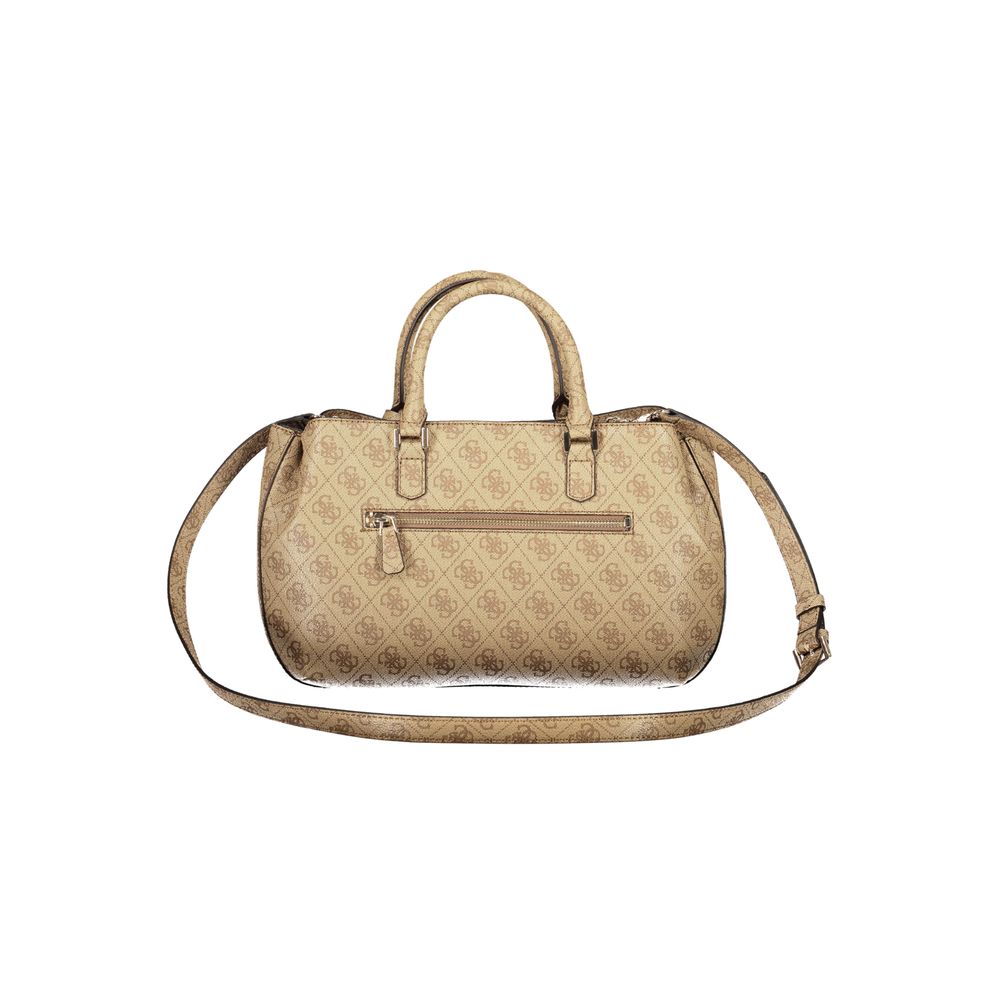 Sac à main Guess Jeans beige en polyéthylène pour femme
