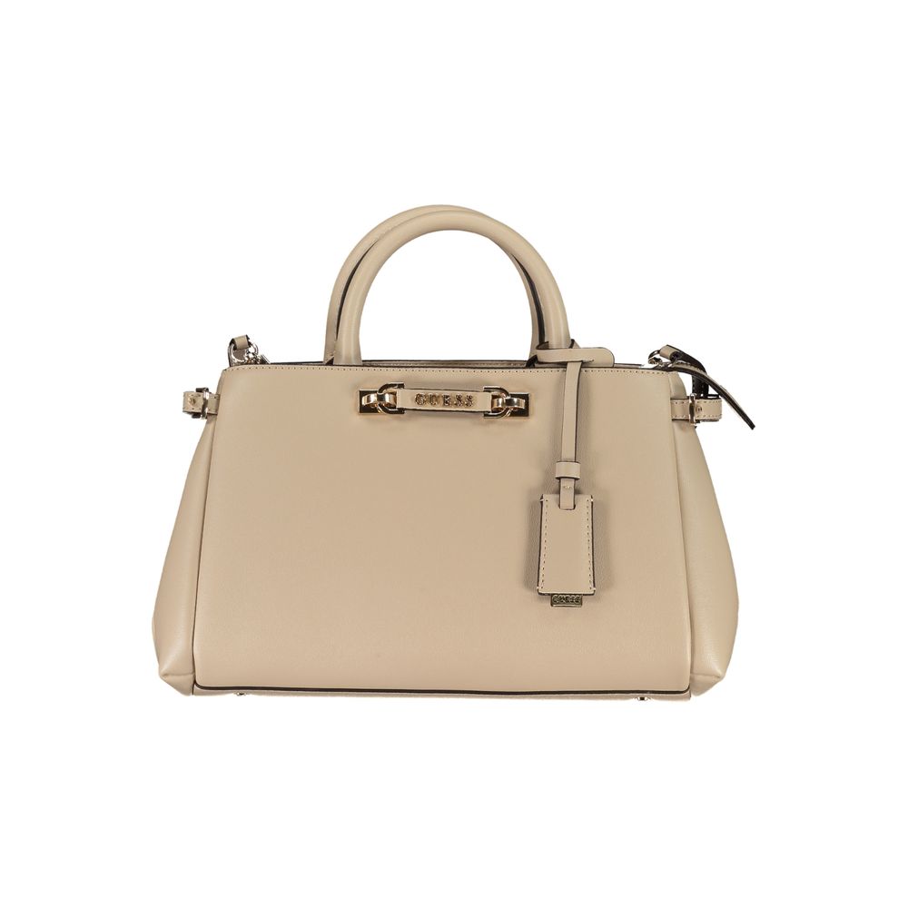 Sac à main Guess Jeans beige en polyéthylène pour femme