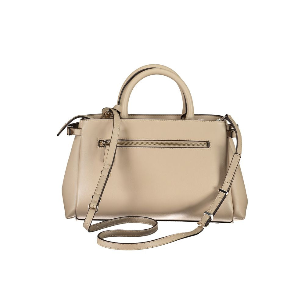 Sac à main Guess Jeans beige en polyéthylène pour femme