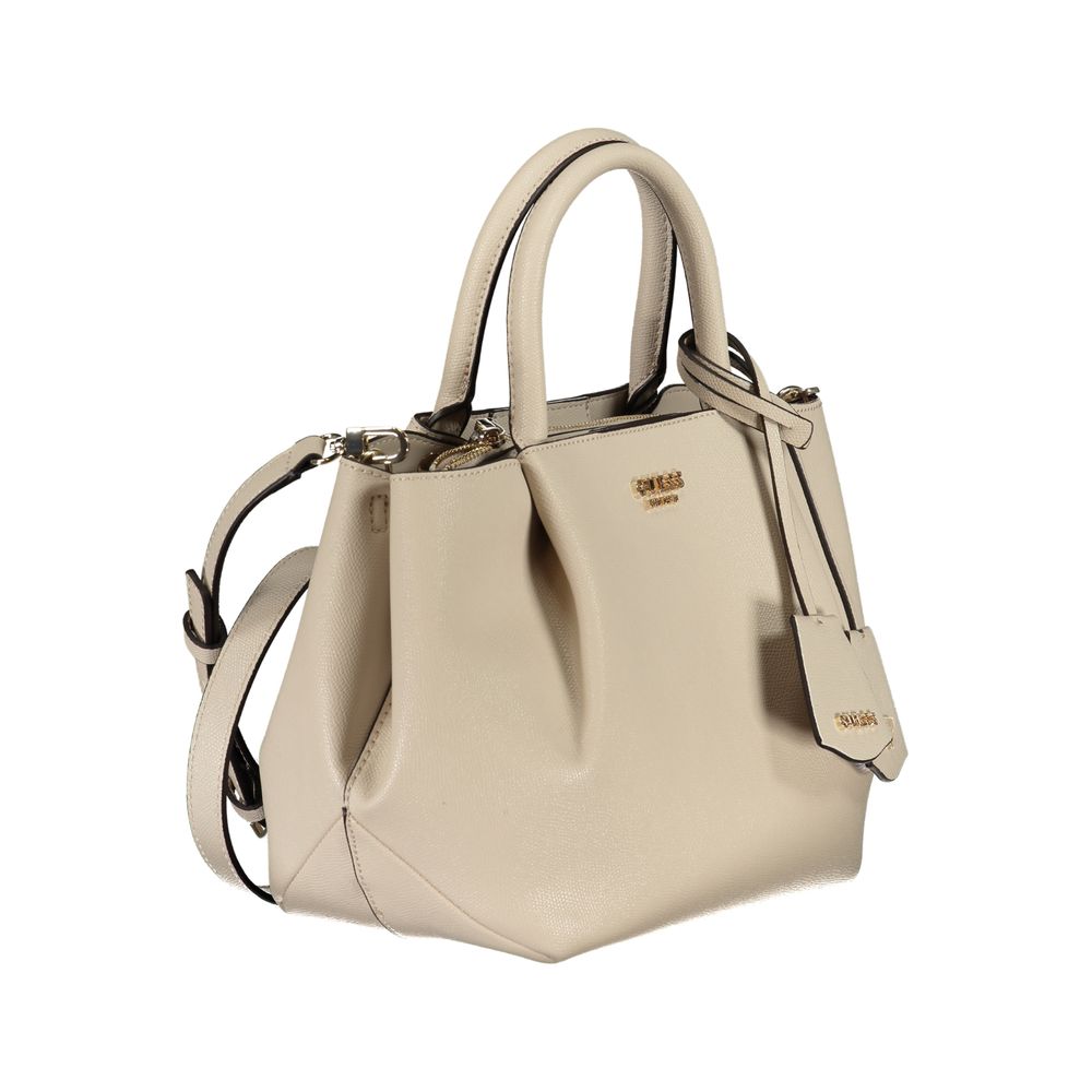 Sac à main Guess Jeans beige en polyéthylène pour femme