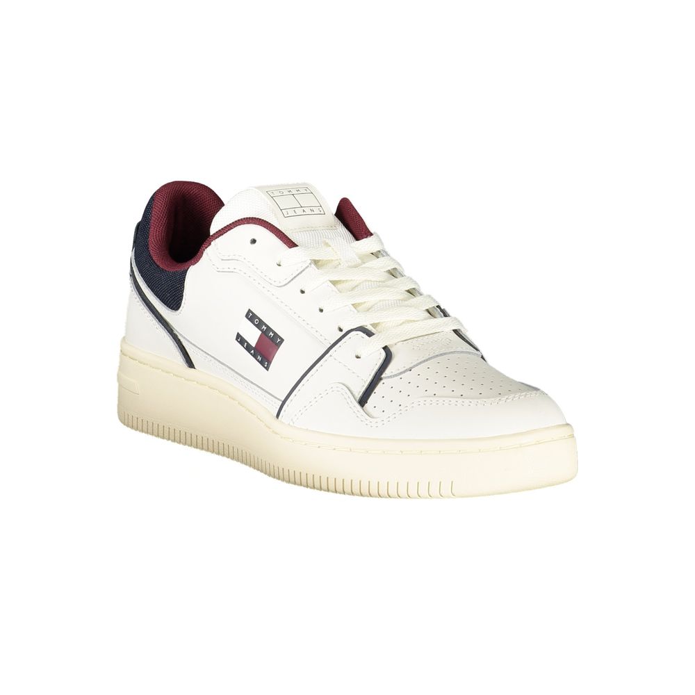 Tommy Hilfiger Weißes Leder Herren Sneaker