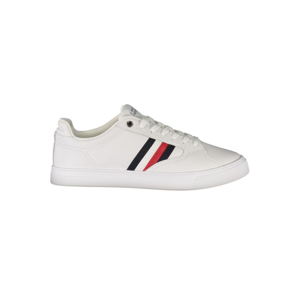 Tommy Hilfiger Weißes Leder Herren Sneaker