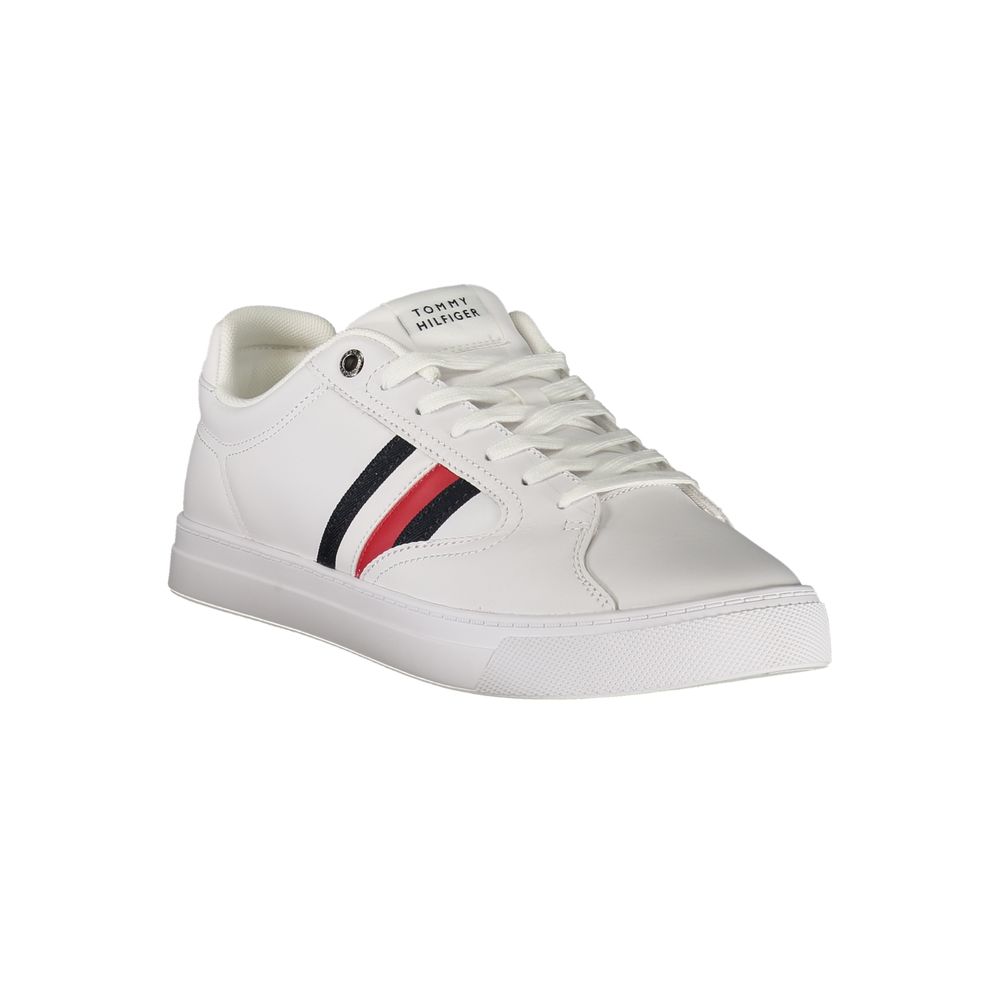 Tommy Hilfiger Weißes Leder Herren Sneaker