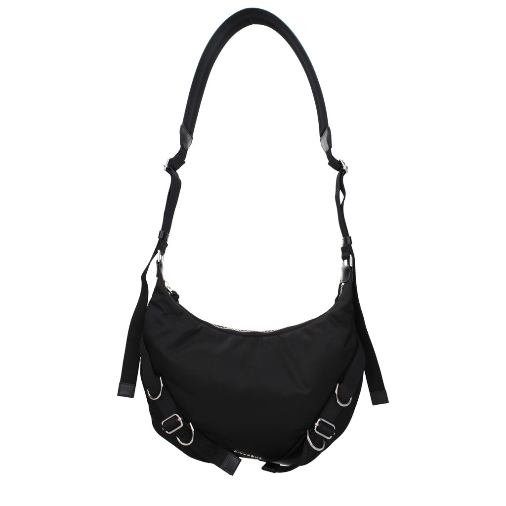 Givenchy Schwarze Nylon-Umhängetasche