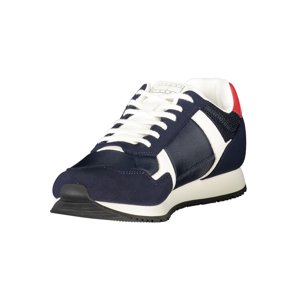 Tommy Hilfiger Blauer Polyester Herren Sneaker
