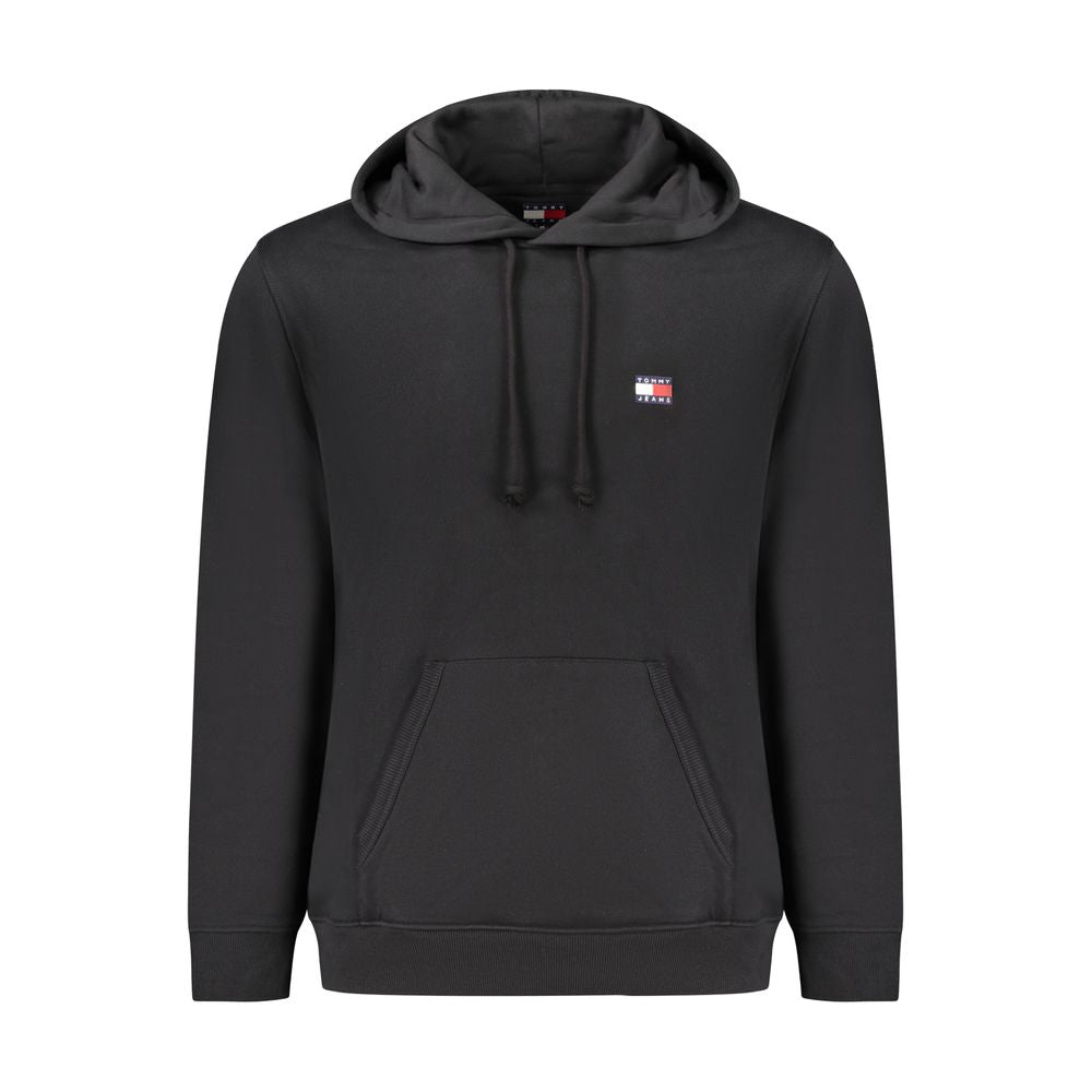 Tommy Hilfiger Schwarzer Baumwollpullover für Männer