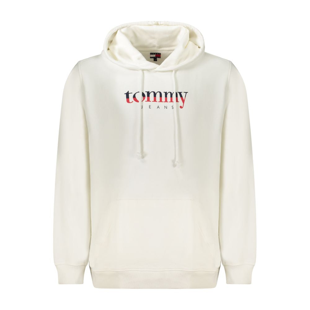 Tommy Hilfiger Weißer Baumwollpullover für Männer