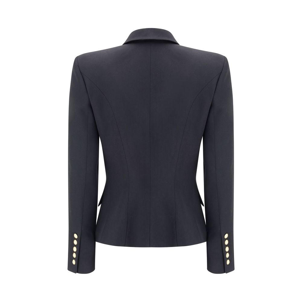 Balmain Schwarzer Wollblazer