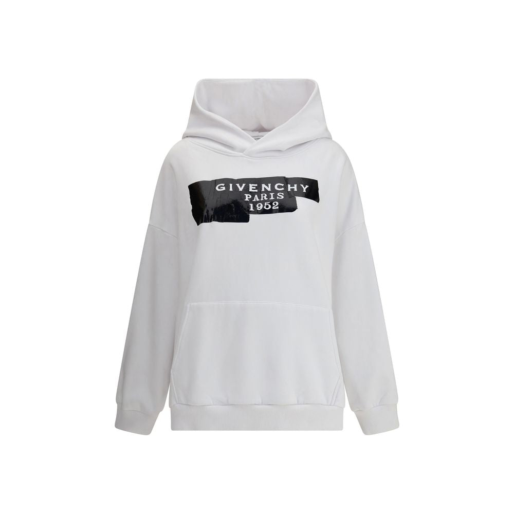 Givenchy Baumwoll-Sweatshirt in Reinweiß