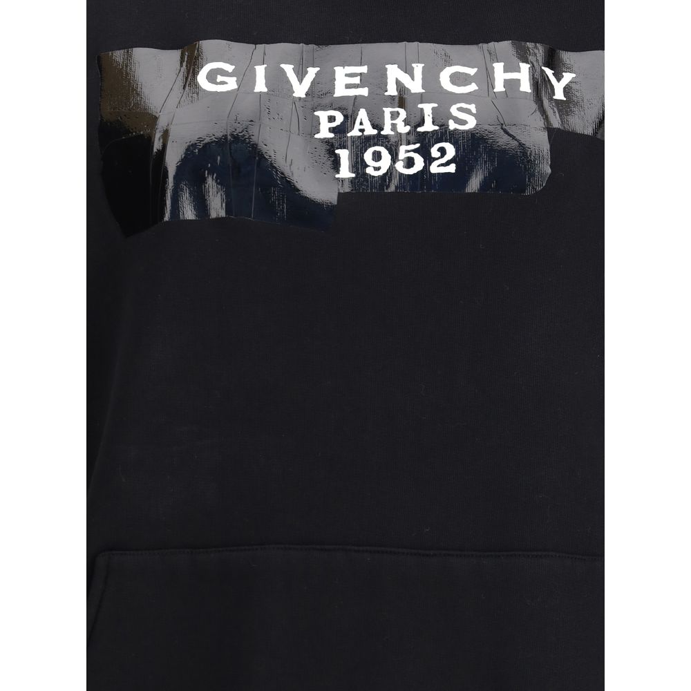 Givenchy Baumwoll-Sweatshirt in Schwarz