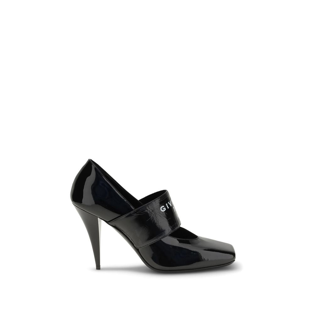Givenchy Schwarze Kalbsleder Bos Taurus High Heels