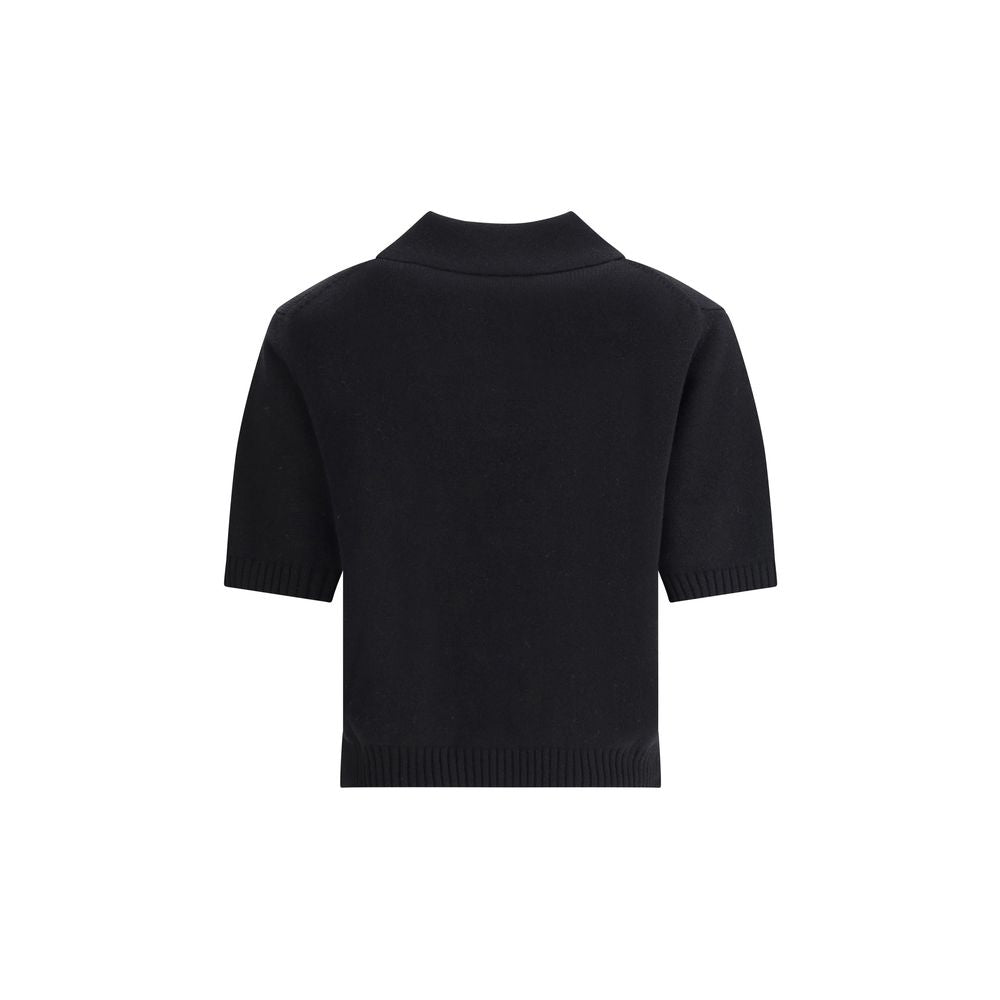 Polo Givenchy en laine noire