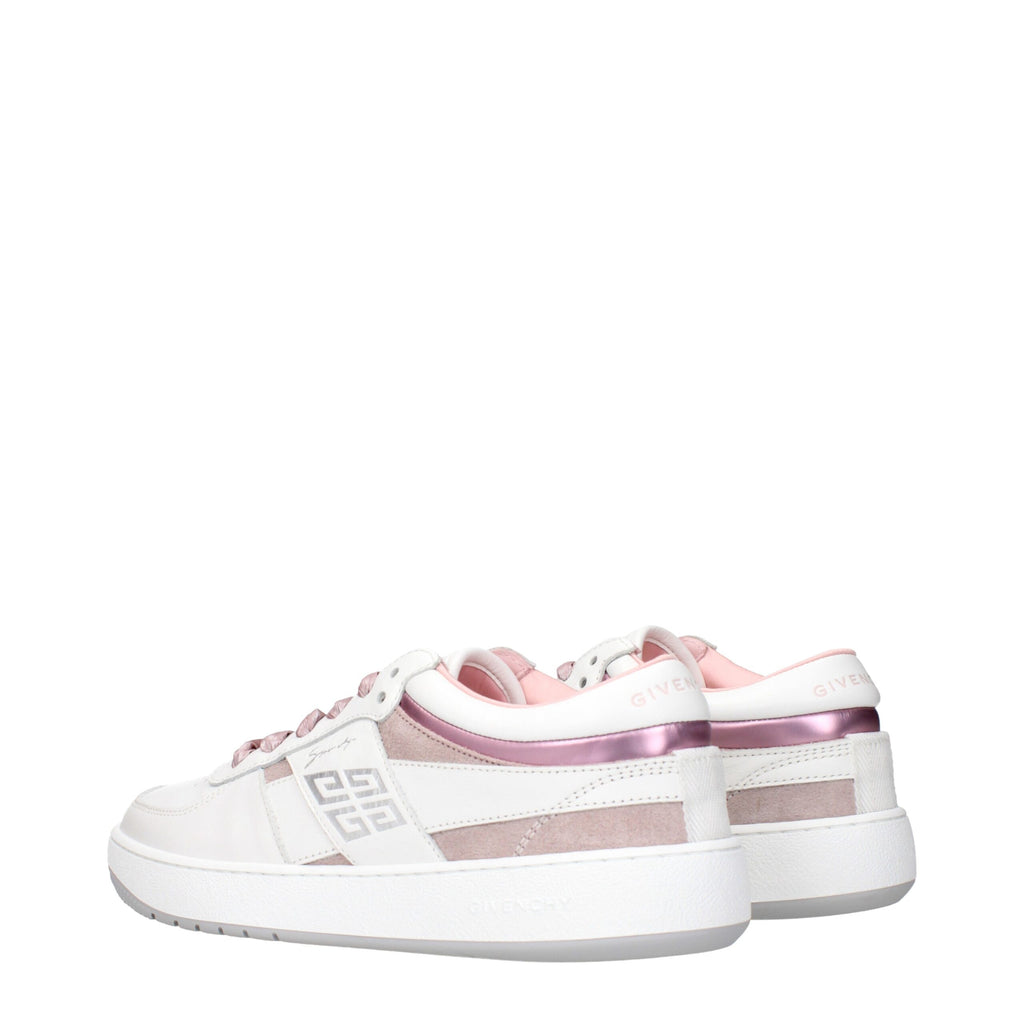 Givenchy Weiße Leder-Sneaker mit niedrigem Schnitt