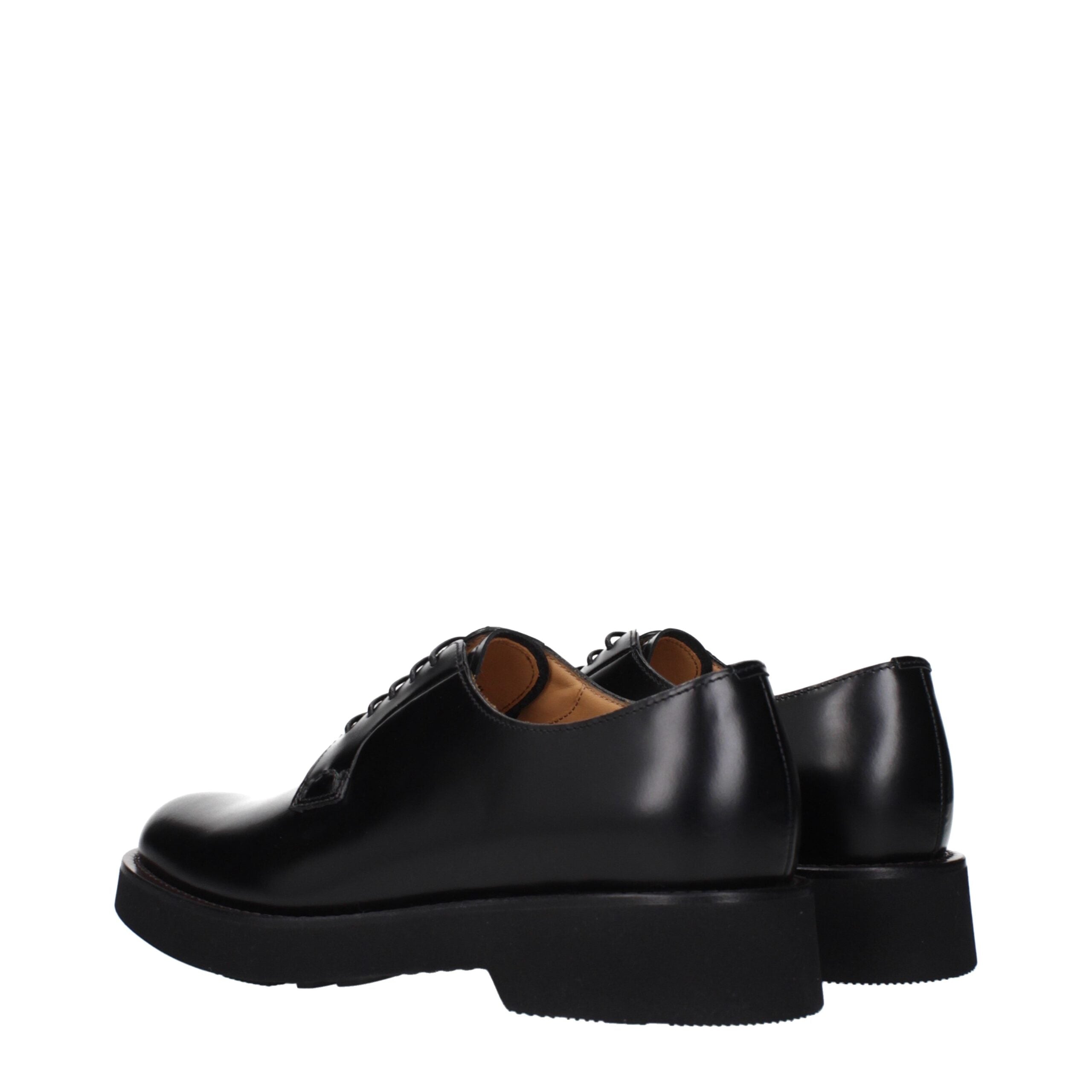 Church's Schwarze Leder Oxfords und Derbies