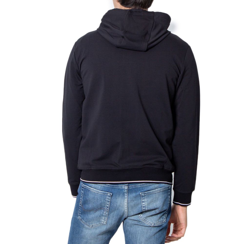 Armani Exchange Schwarzer Baumwoll-Hoodie