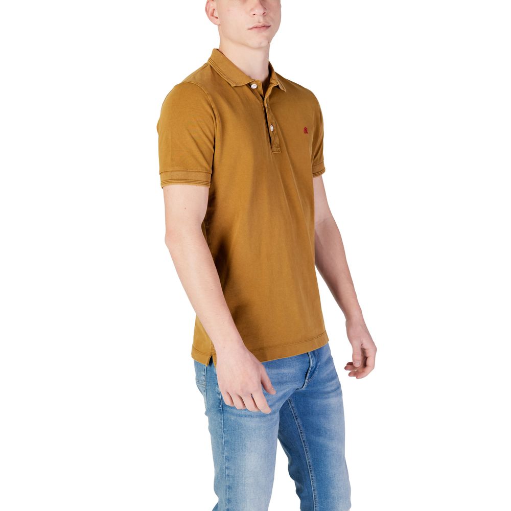 Replay Poloshirt aus Baumwolle in Bronze