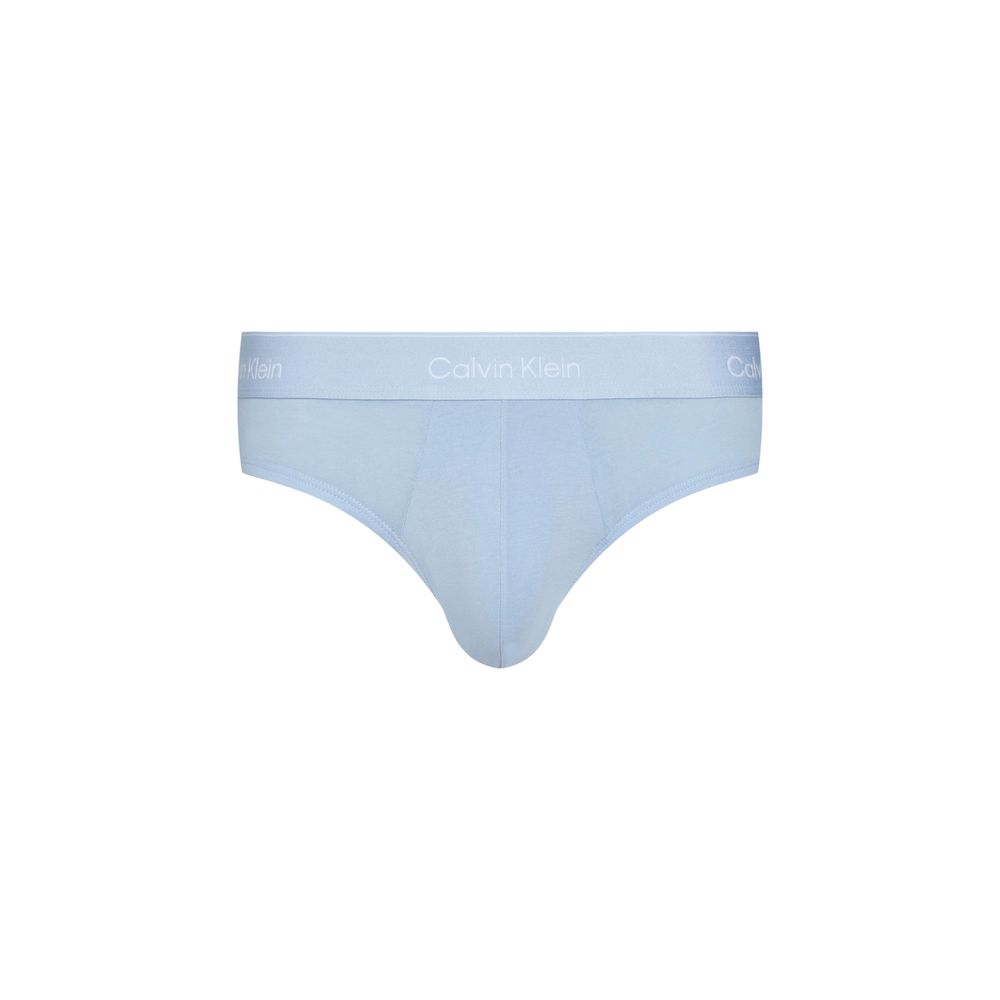 Calvin Klein Underwear Blaue Baumwoll-Slips