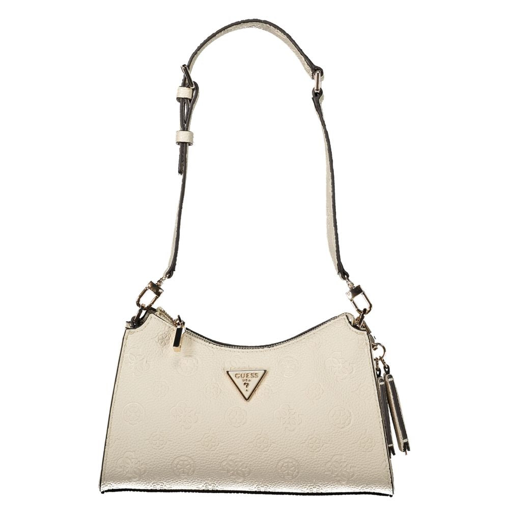 Sac à main Guess Jeans beige en polyéthylène pour femme