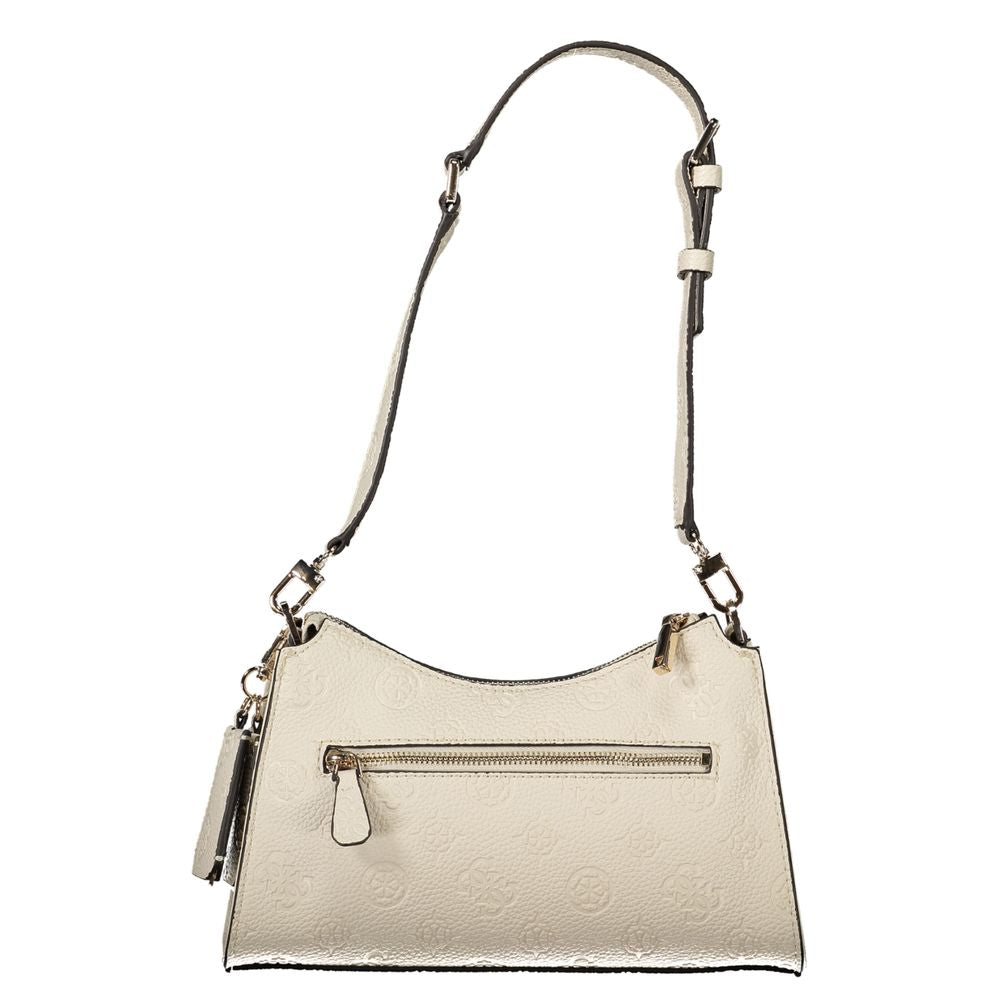 Sac à main Guess Jeans beige en polyéthylène pour femme
