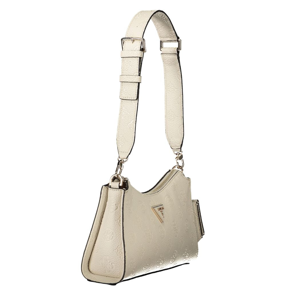 Sac à main Guess Jeans beige en polyéthylène pour femme