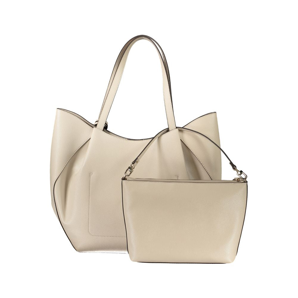 Sac à main Guess Jeans beige en polyéthylène pour femme