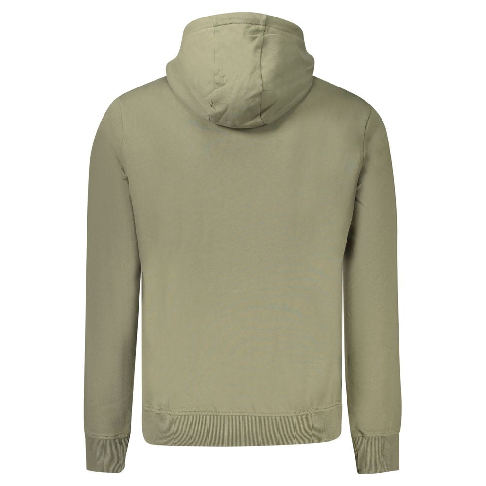 Napapijri Grüner Baumwollpullover für Männer