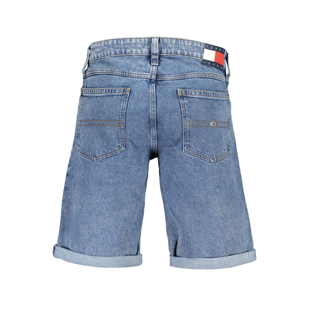 Short en coton bleu Tommy Hilfiger
