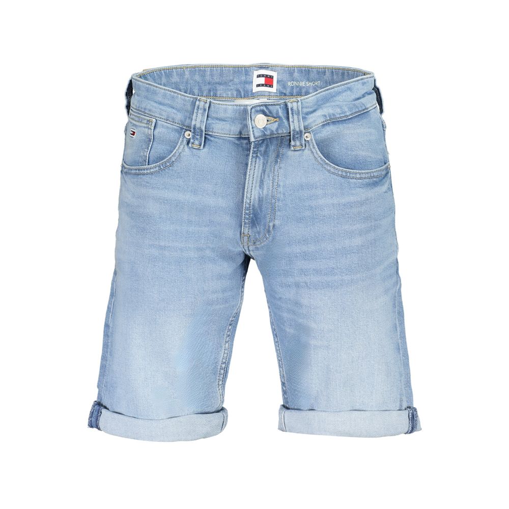 Short en coton bleu Tommy Hilfiger