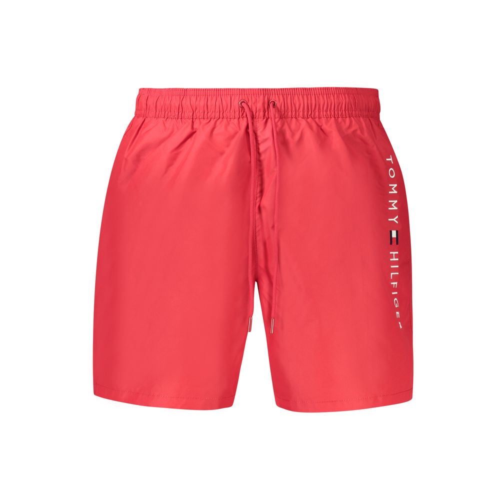 Tommy Hilfiger Rote Polyester-Badebekleidung