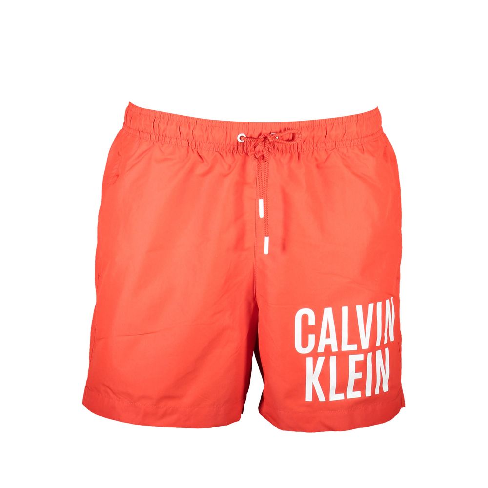 Calvin Klein Rote Polyester-Badebekleidung