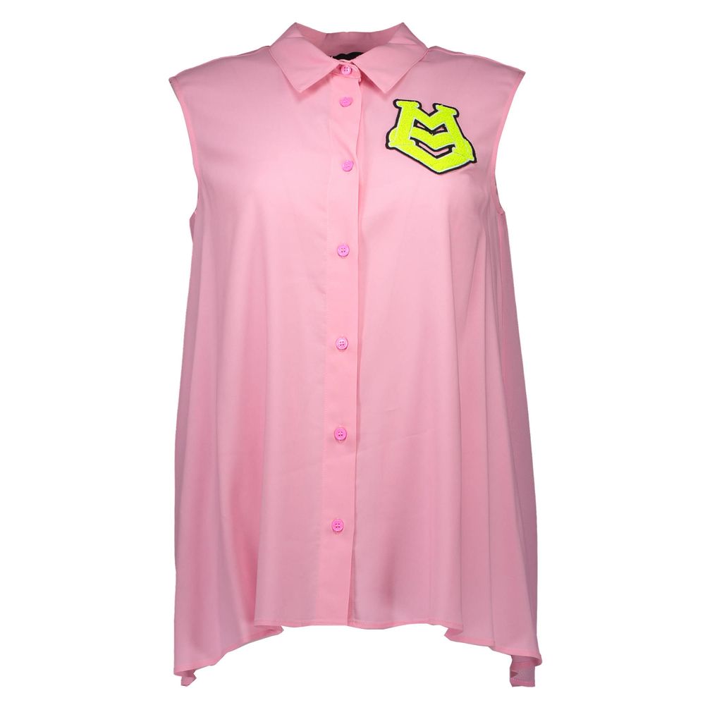 Love Moschino Rosa Viskose-Shirt