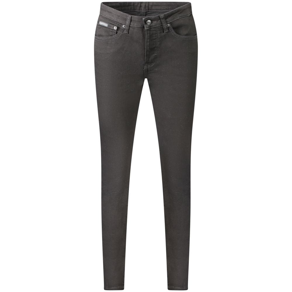 Calvin Klein Schwarze Baumwolljeans Denim