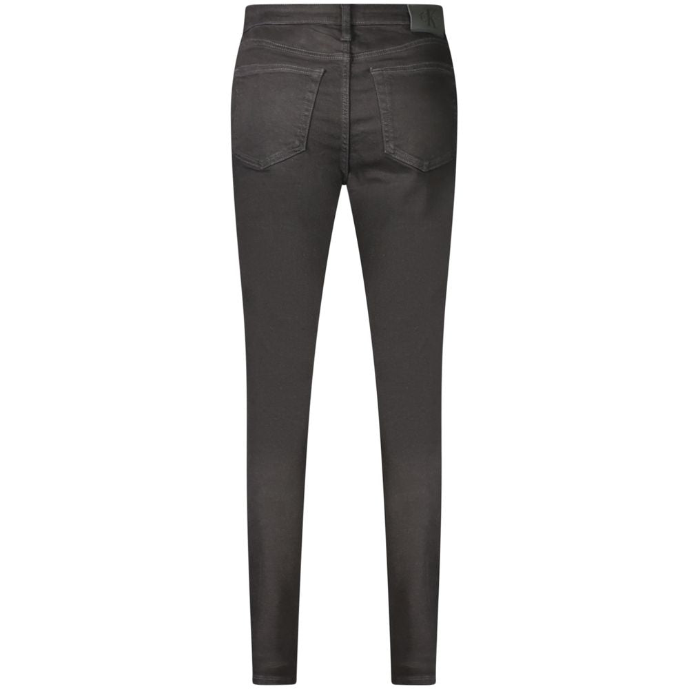 Calvin Klein Schwarze Baumwolljeans Denim