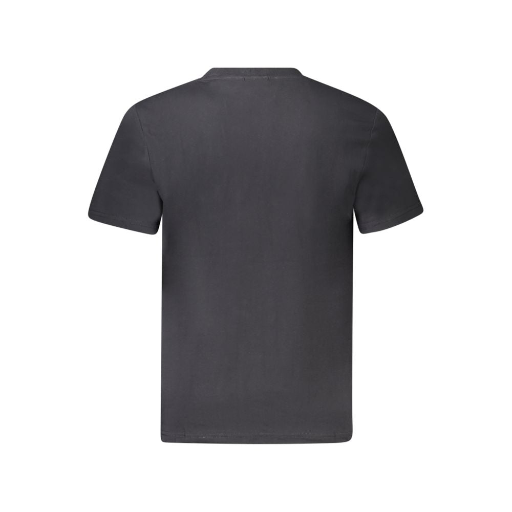 Napapijri Schwarzes Baumwolle Männer T-Shirt