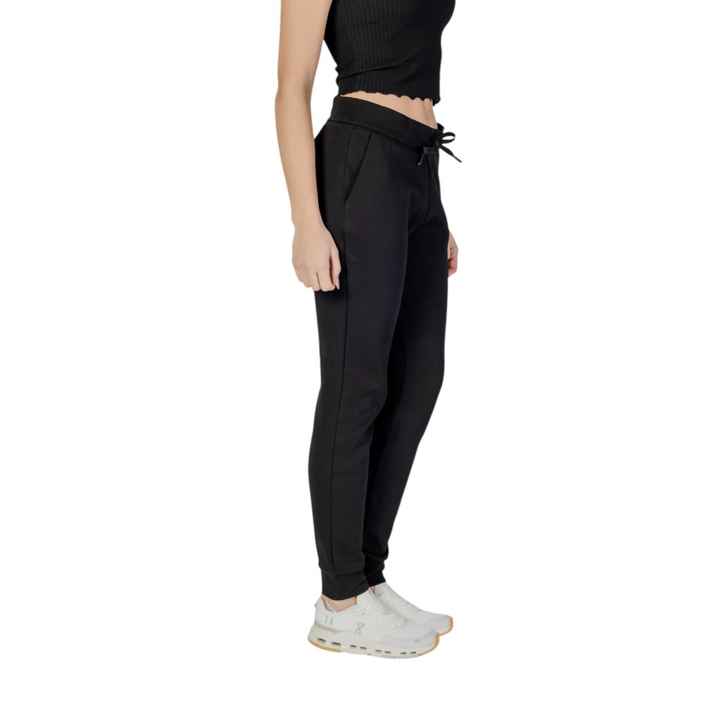 Pantalon de jogging en coton noir Armani Exchange (bas de survêtement)
