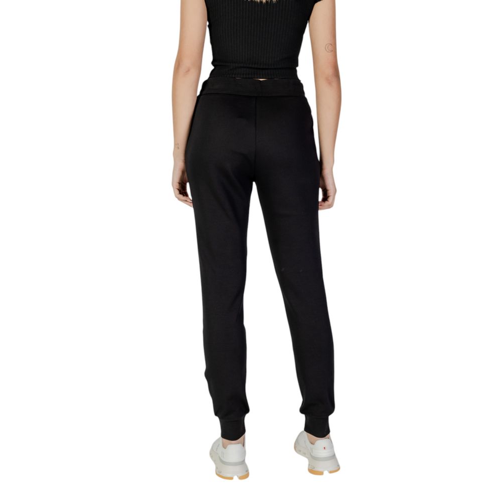 Pantalon de jogging en coton noir Armani Exchange (bas de survêtement)