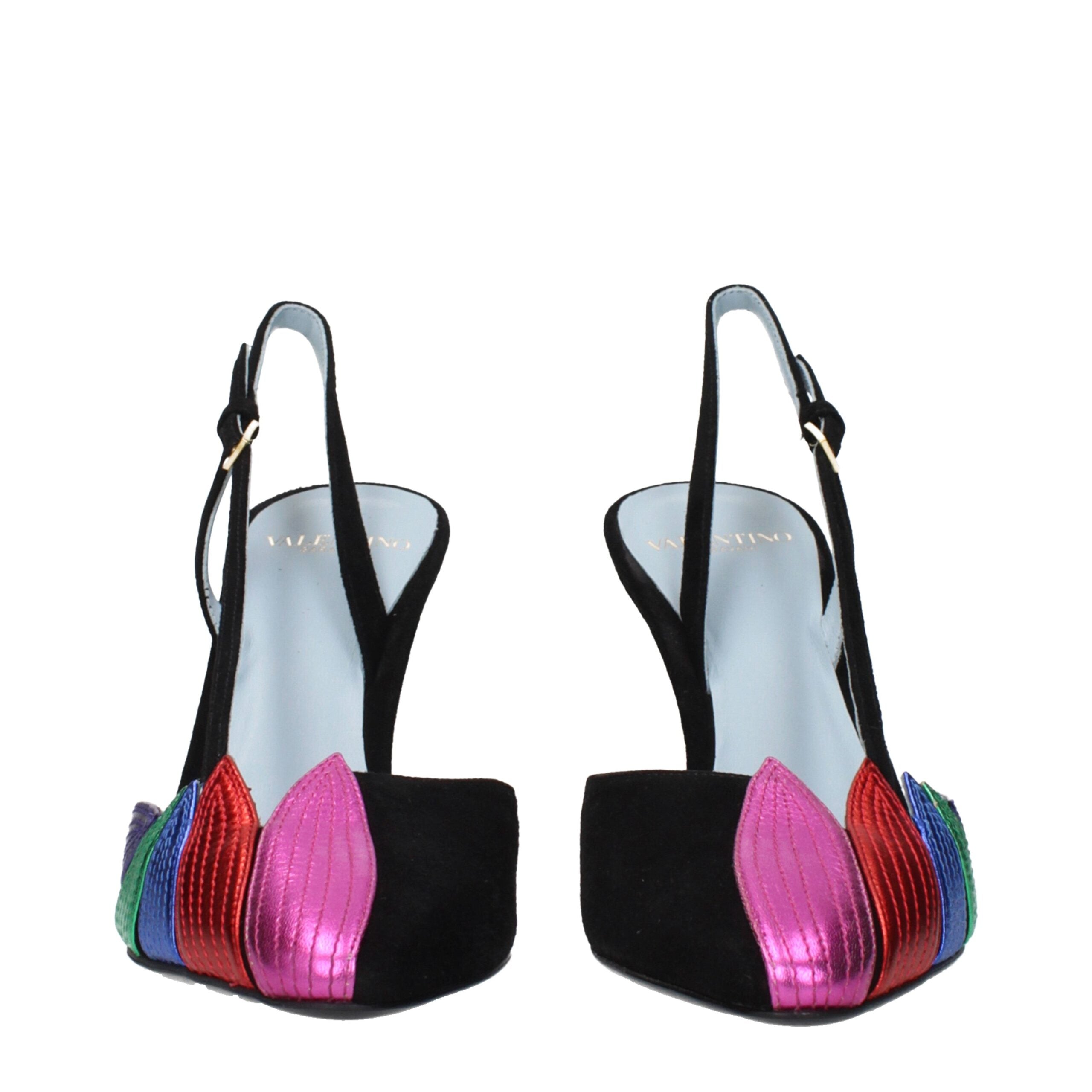 Valentino Garavani Schwarze Lederpumps