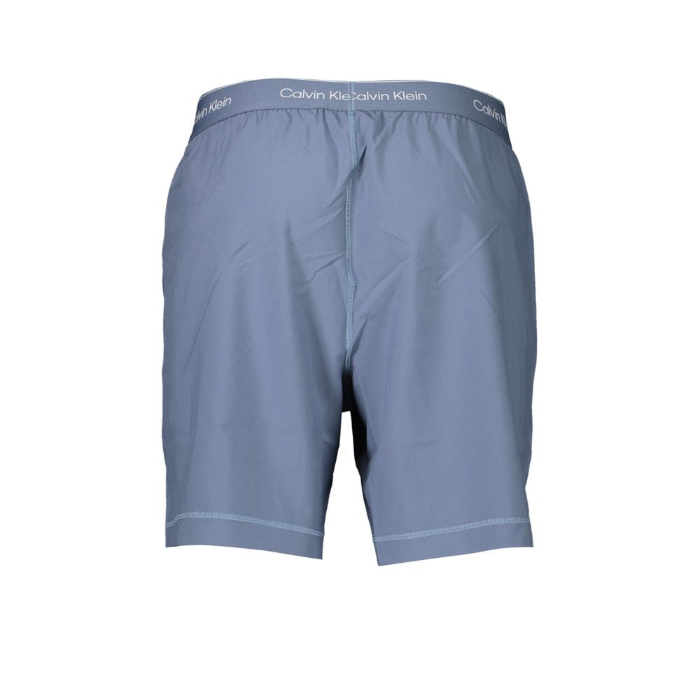 Calvin Klein Blaue Polyester-Hose
