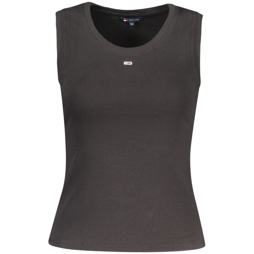 Tommy Hilfiger Schwarzes Baumwoll-Tank-Top